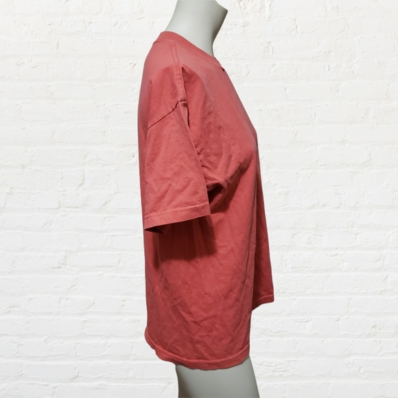 Volcom pink pre-shrunk Cotton crew neck short sleeve t-shirt medium - Picture 6 of 10